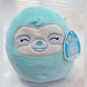 Squishmallow 8” Aqua the Sloth